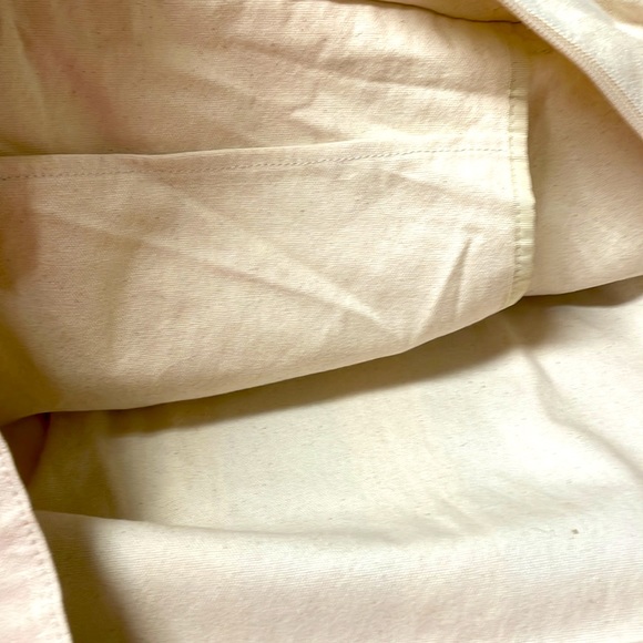 Pink Canvas Beach Bag - Picture 3 of 5